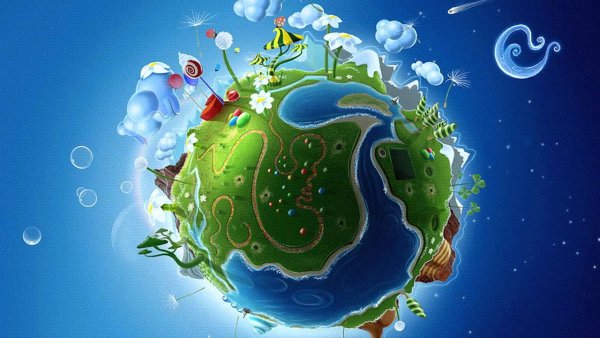 Создать сайт удивительная Планета