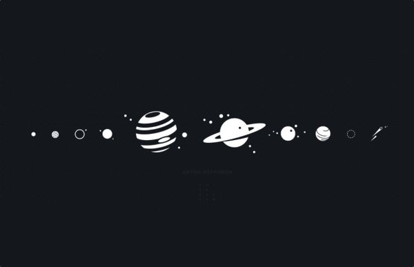 Стилизованные планеты