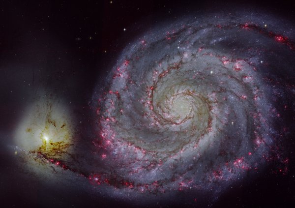 Галактика водоворот m51