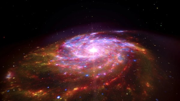 Галактики Вселенной Хаббл