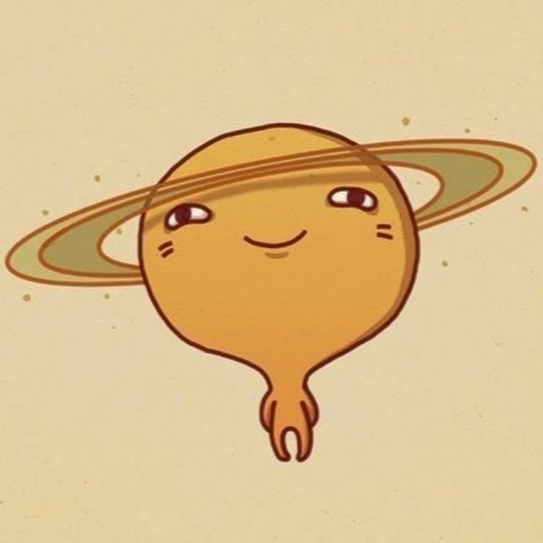 Сатурн мультяшный