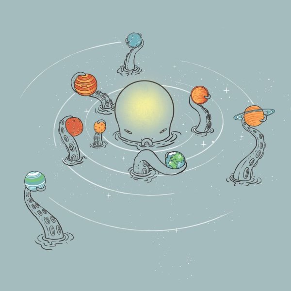 Солнечная система для срисовки