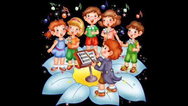 Пение в детском саду картинки