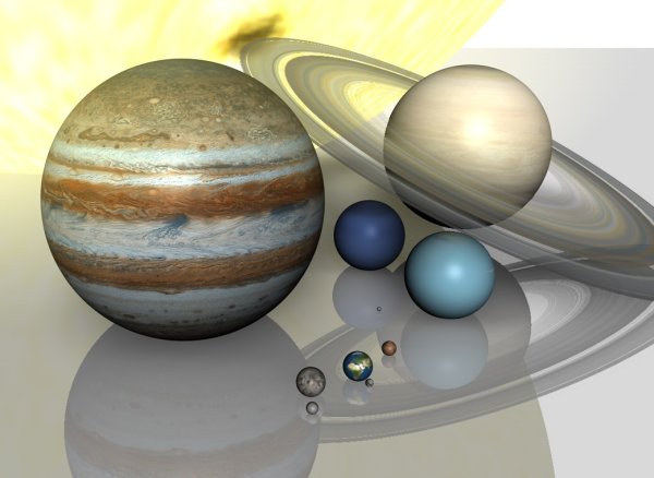 Макет Сатурна