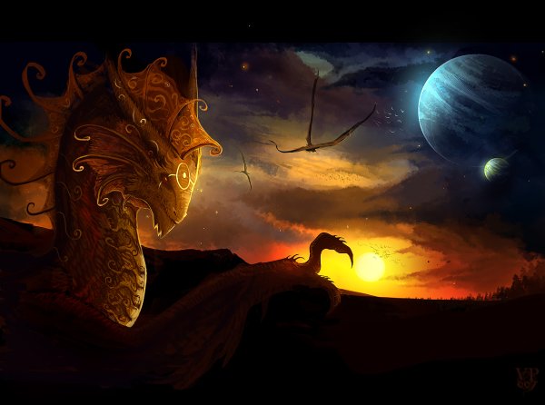 Драконы картинки