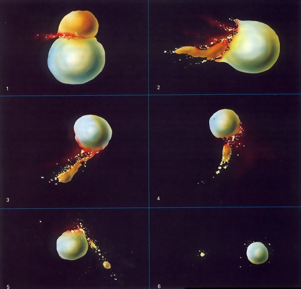 Формирование Луны