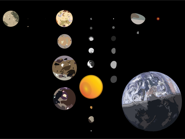Планеты солнечной системы и их спутники