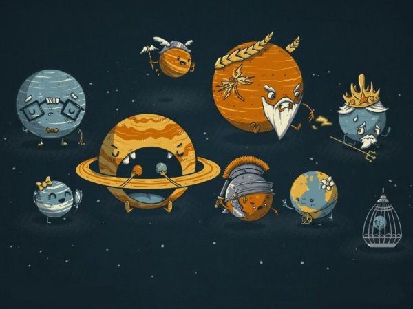 Смешные планеты солнечной системы