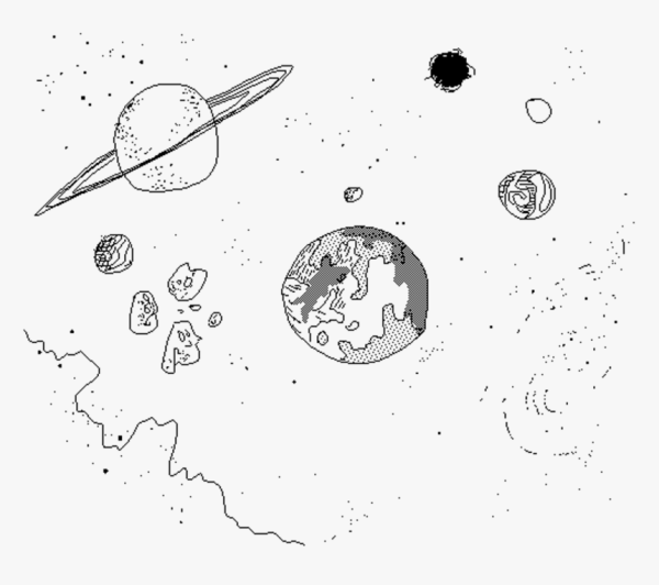 Планетки рисунок