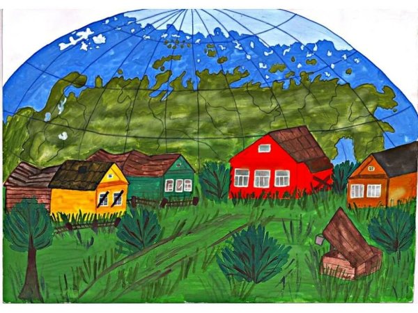 Рисунок на тему Родина