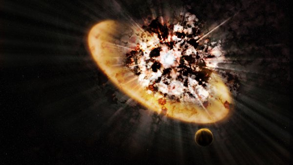 Взрыв планеты