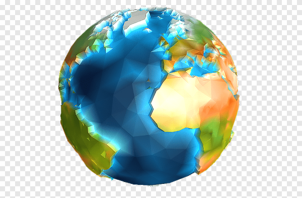 Планета земля объемная