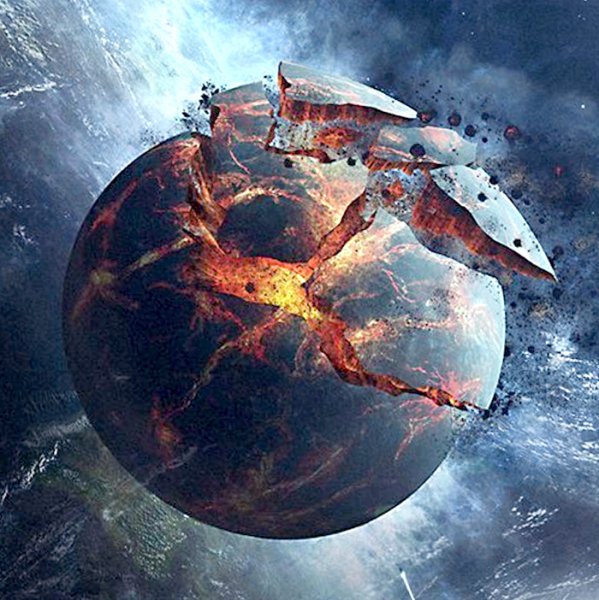 Взрыв планеты земля