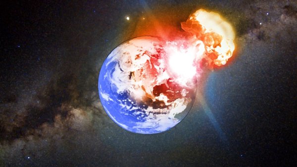Взрыв планеты земля