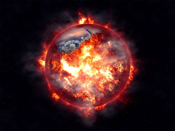 Планета в огне