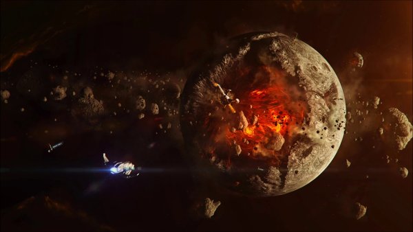 Уничтоженная Планета