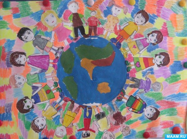 Аппликация на тему земля наш общий дом