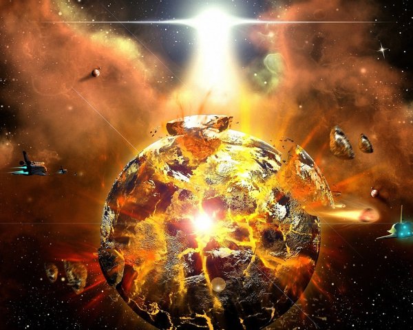 Взрыв планеты