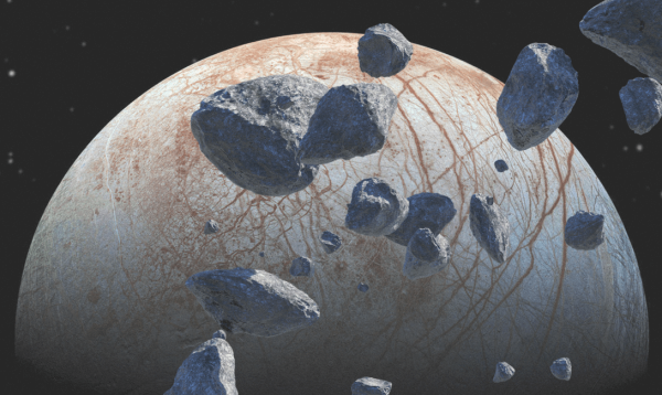 Юпитер притягивает астероиды