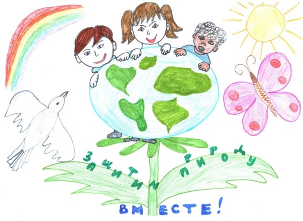 Защитники природы рисунки