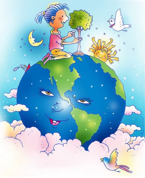 Планета земля для детей