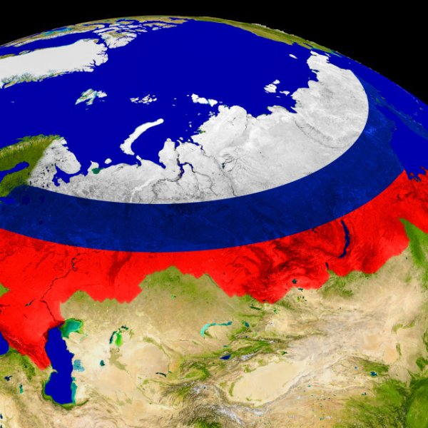 Россия на земном шаре
