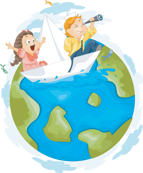 Рисунок на тему путешествие