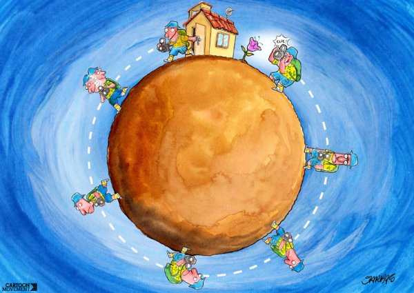 Нарисовать планету