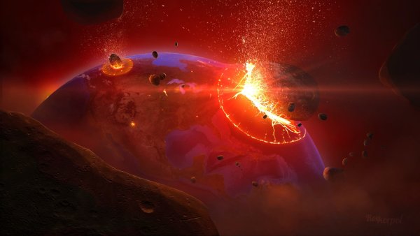 Взрыв планеты