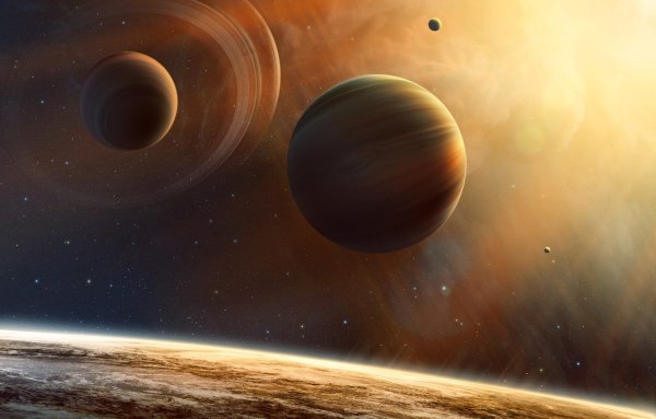 Обои на рабочий стол космос