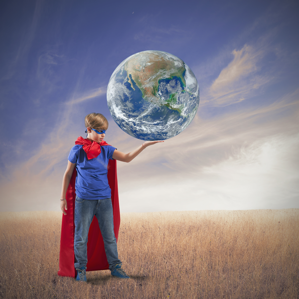 Герой спасает мир