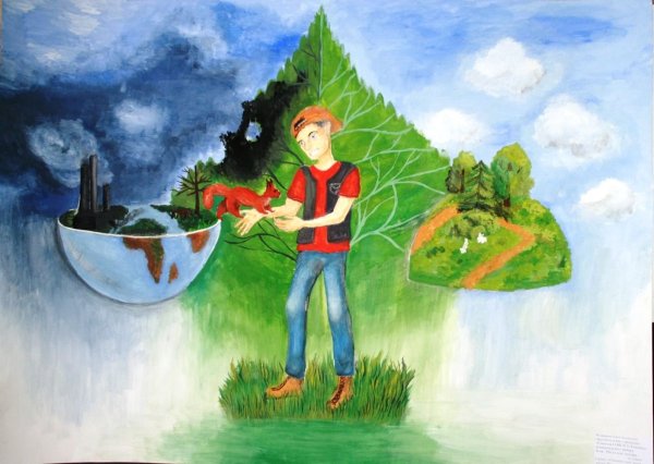 Экология рисунок для детей