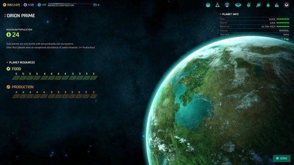 Мастер оф Орион 3 типы планет