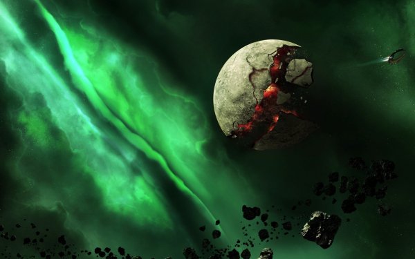 Планета разрушение фэнтези