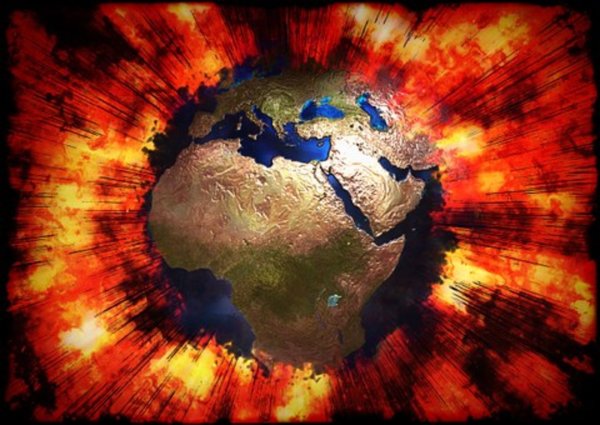 Взрыв земли