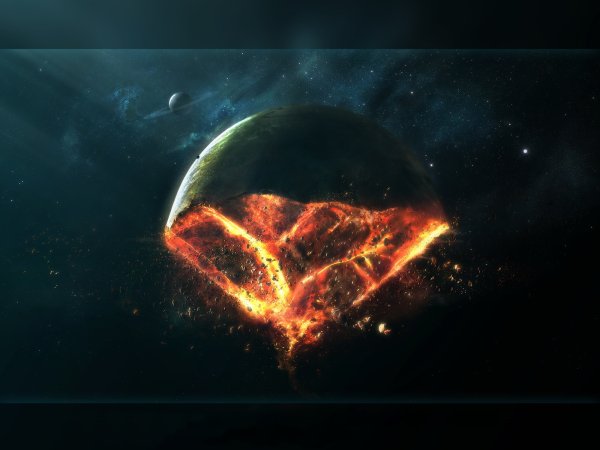 Разрушенная Планета