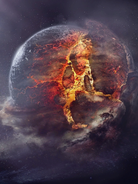 Разрушенная Планета