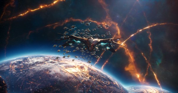 Стражи Галактики 2 суверены Планета