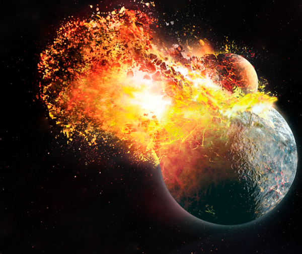 Взрыв планеты земля