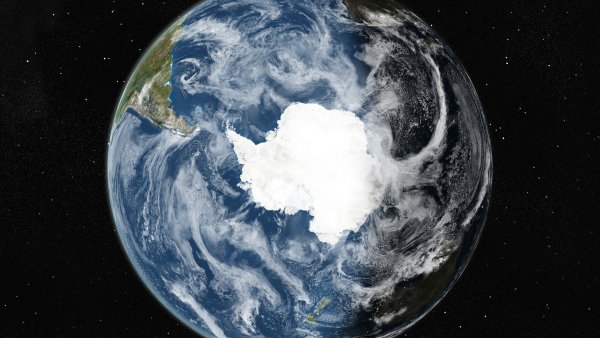 Антарктика из космоса