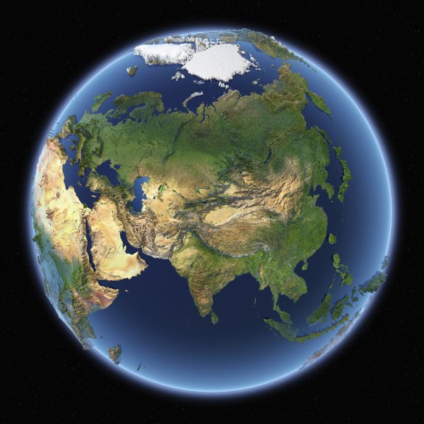 Планета земля Северное полушарие