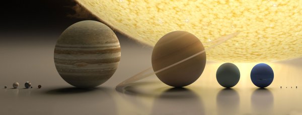 Соотношение планет солнечной системы