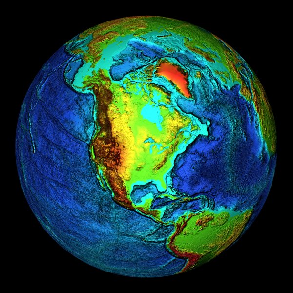 Рельеф земли