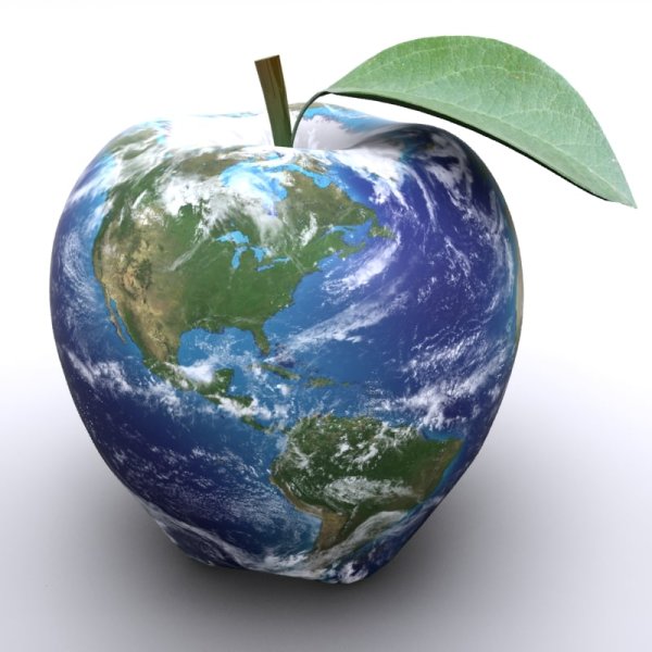 Глобус яблоко