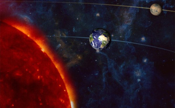 Противостояние Марса и земли