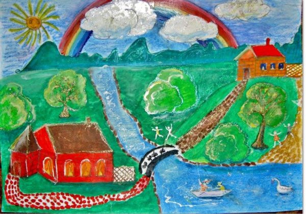 Рисование на тему родная Страна