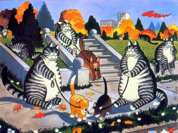Коты Бернарда Клибана