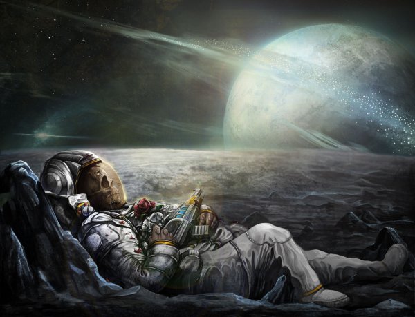 Космонавт арт