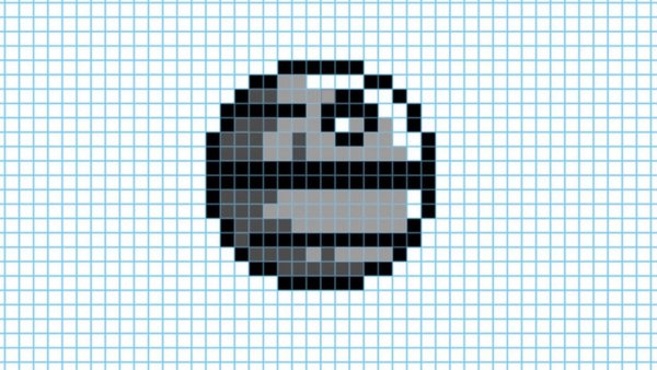 Сетка в клетку для пиксель арта