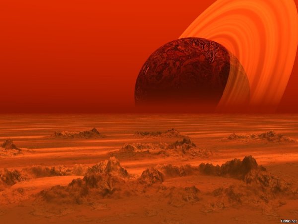 Красная Планета пейзаж